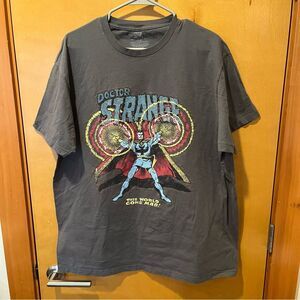 Doctor strange marvel mens tshirt xxl gray